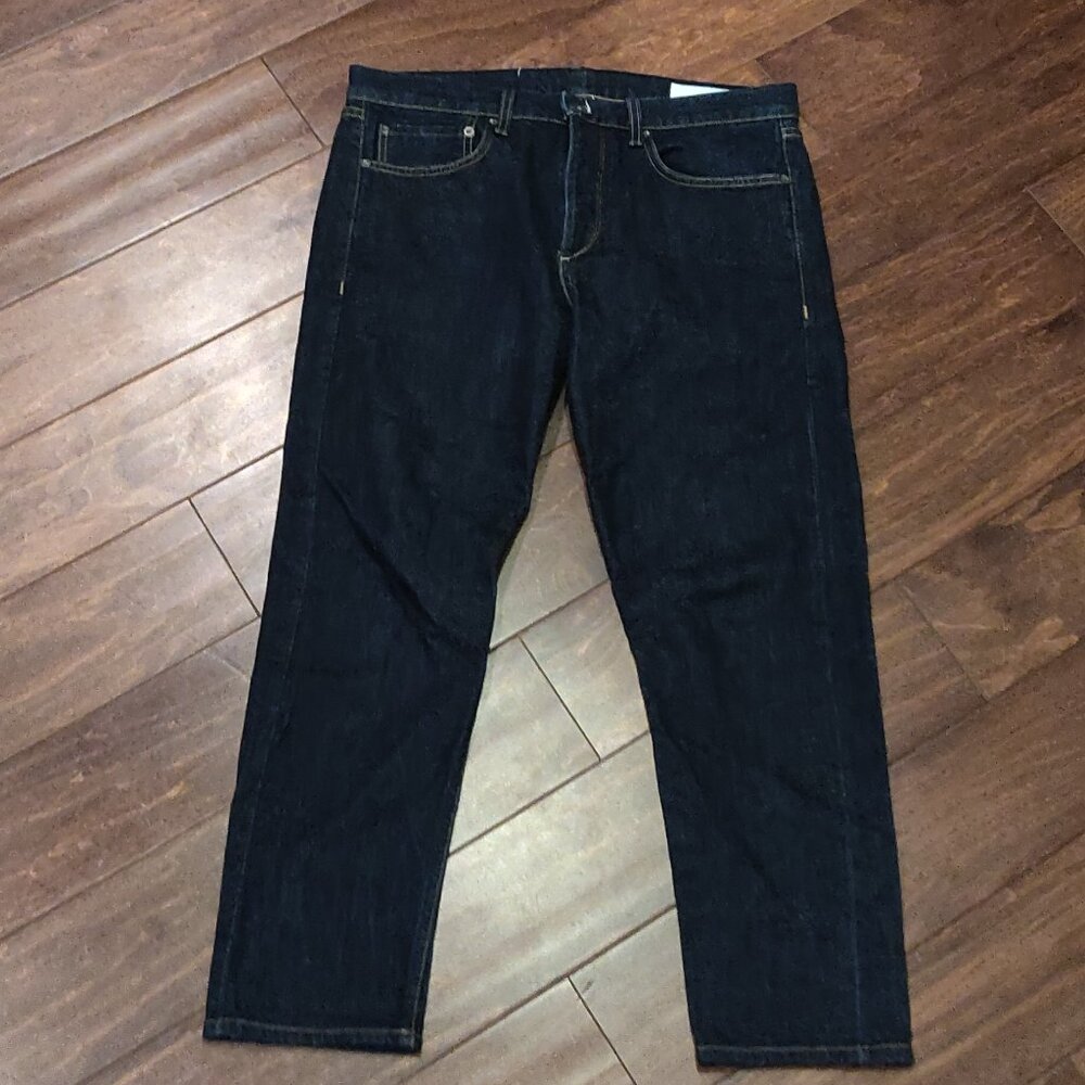 Rag & bone Fit 1 Extra Slim Indigo Rinse Selvedge Men's SIZE 33